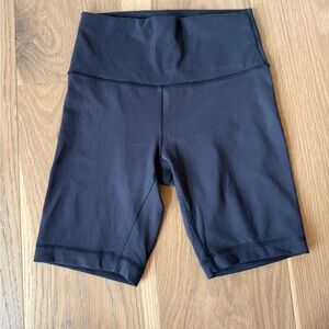 lululemon athletica Wunder Train 8” Black Bike Shorts